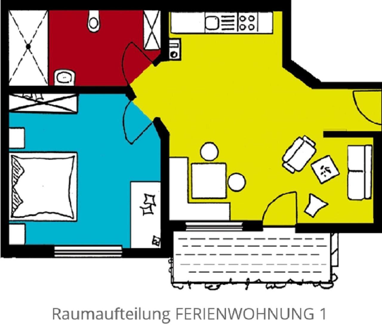 Fewo Breitenlesau Waischenfeld Ruang foto